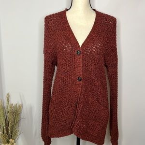 American Eagle Slouchy Balloon-sleeve Cardigan